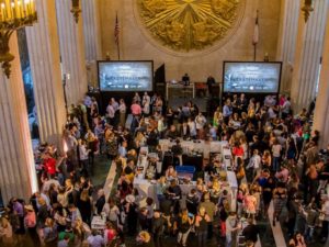 birds eye view of Great Hall